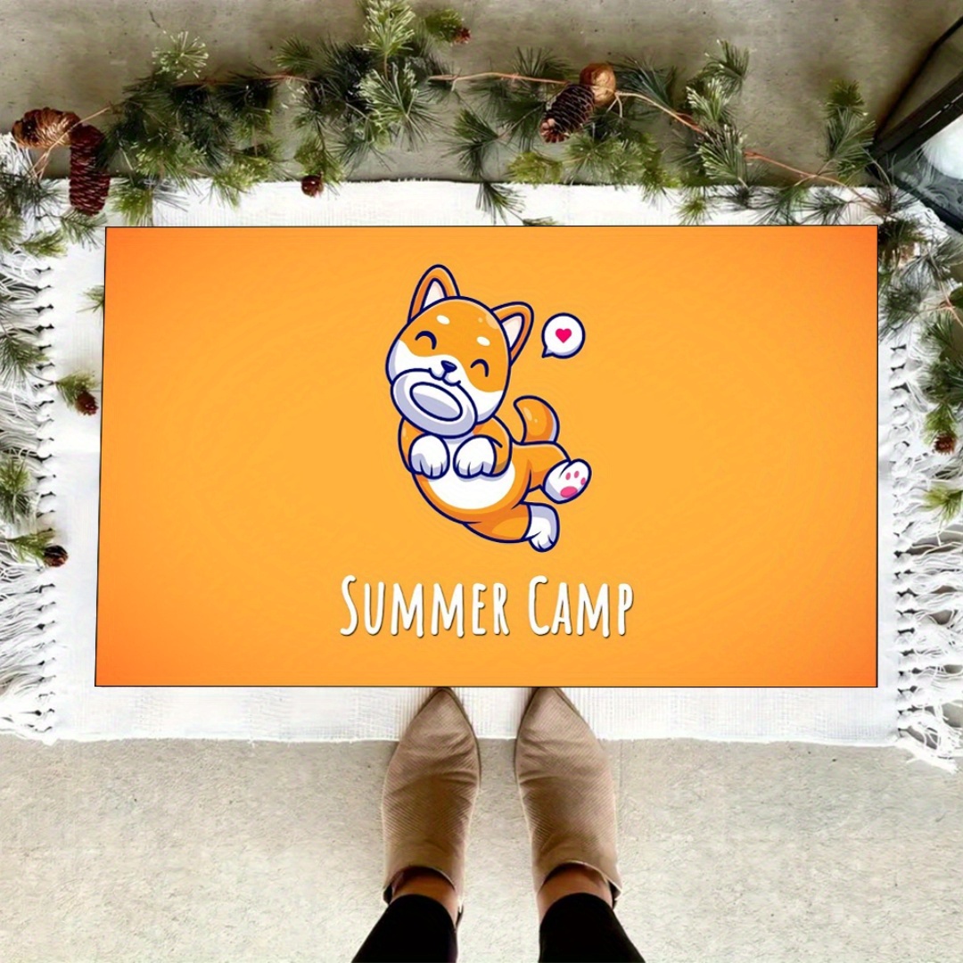 Floor mat with cute cartoon im - Home Textiles Images recensie en prijs