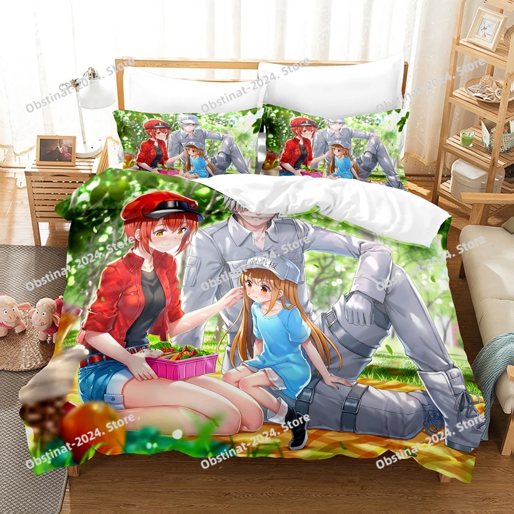 3d Print Cells At Work Cartoon - Home Textiles Images recensie en prijs
