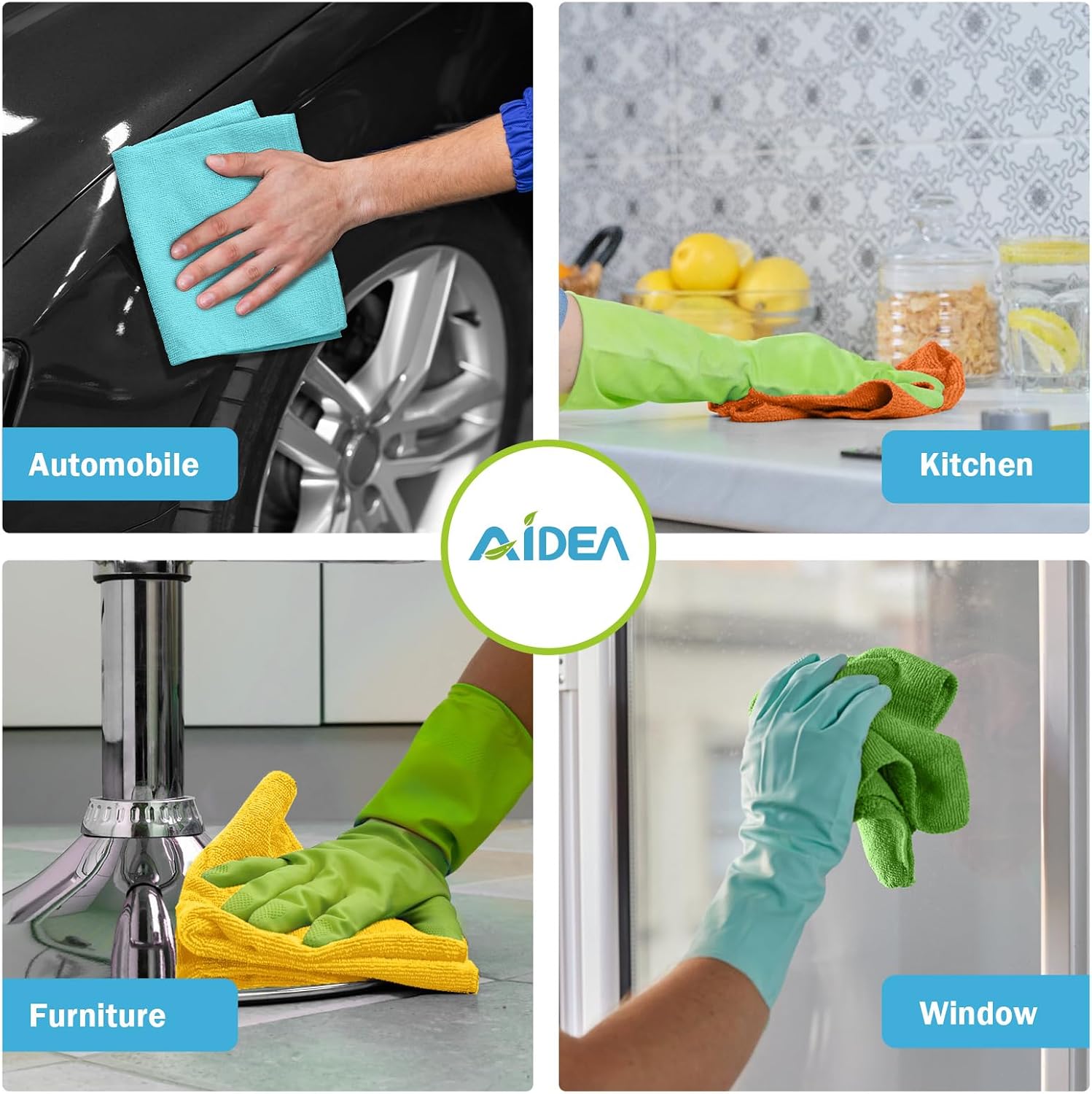 Microfiber Cleaning Cloth 10PK - Home Textiles Images recensie en prijs