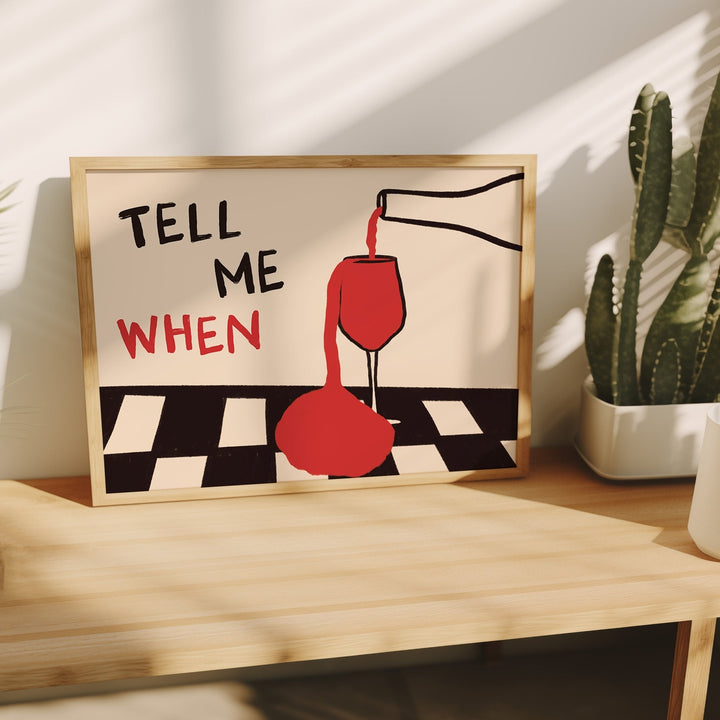 Vintage Tell Me When Drink Can - Vintage Home Textiles recensie en prijs