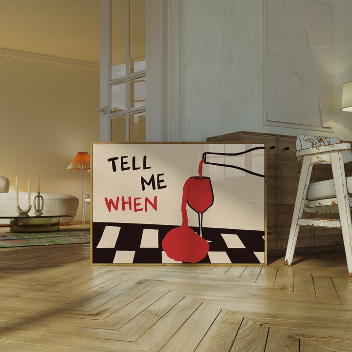 Vintage Tell Me When Drink Can - Vintage Home Textiles recensie en prijs