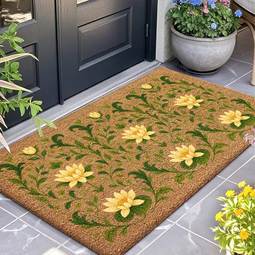 Gentle Floral Mat Custom Carpe - Home Textiles Images recensie en prijs