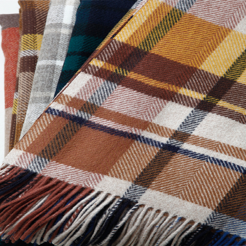 Cashmere Herringbone Pattern W - Wool Blanket Herringbone recensie en prijs