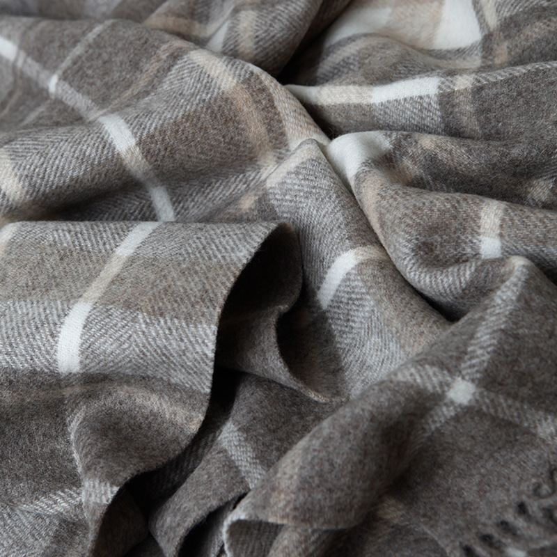 Cashmere Herringbone Pattern W - Wool Blanket Herringbone recensie en prijs