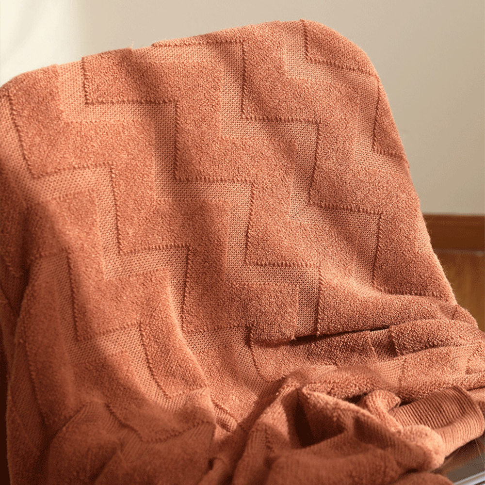 Herringbone Pattern Sofa Throw - Wool Blanket Herringbone recensie en prijs