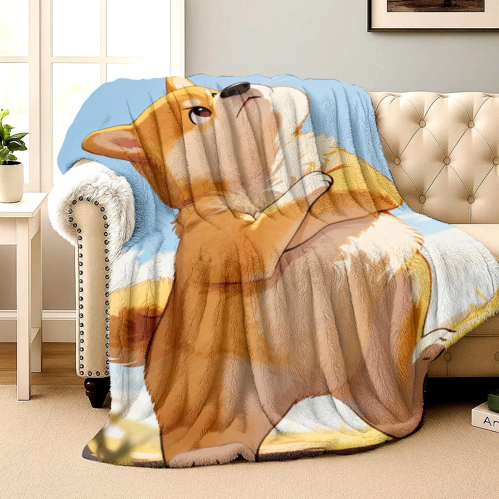 cartoon image of a standing do - Home Textiles Images recensie en prijs