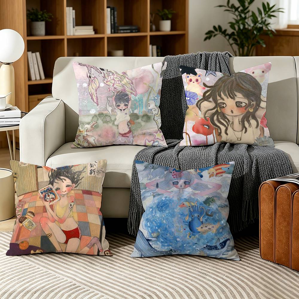 A-Aya T-Takano Art Pillow Case - Aya Home Textiles recensie en prijs