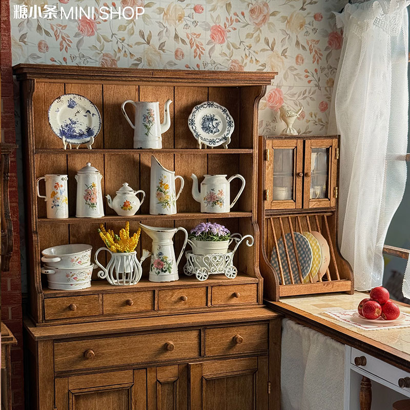 1:6 Wood Vintage Sideboard Cab - Vintage Home Textiles recensie en prijs