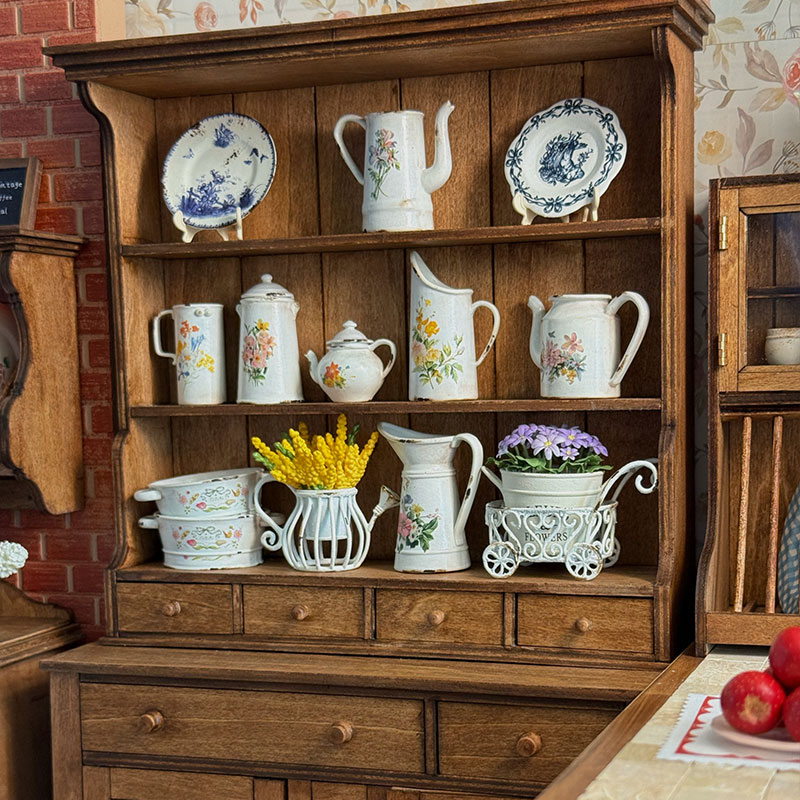 1:6 Wood Vintage Sideboard Cab - Vintage Home Textiles recensie en prijs
