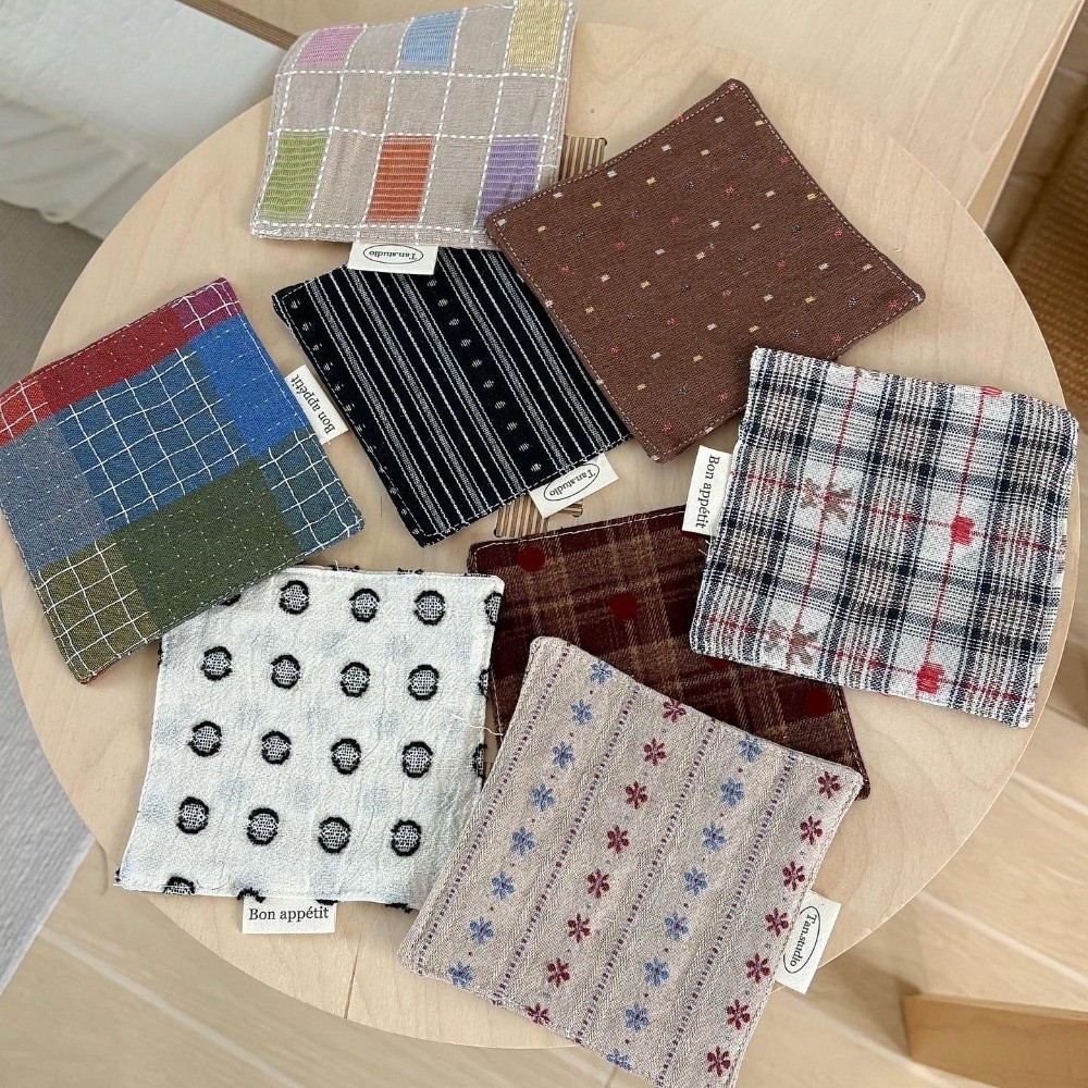 New Colored Water Cup Mat Cott - Home Textiles Discount recensie en prijs