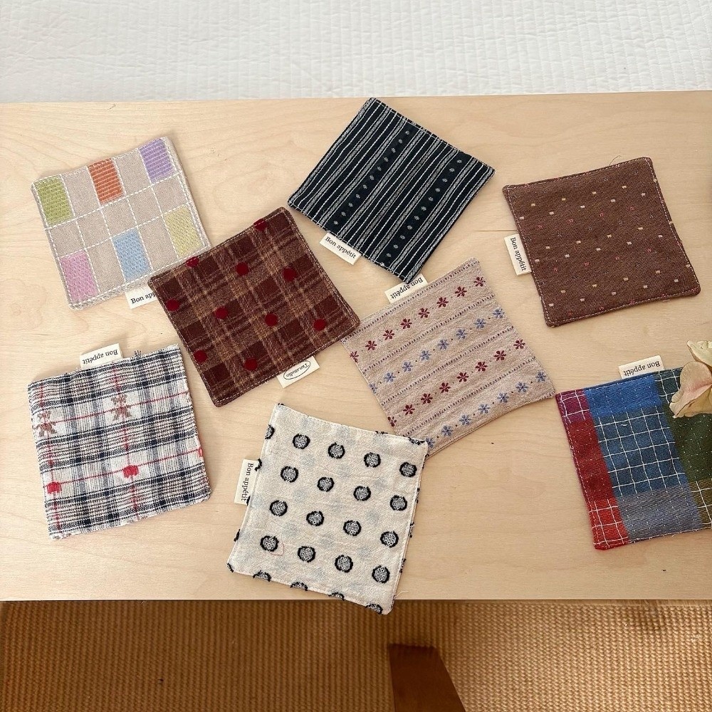 New Colored Water Cup Mat Cott - Home Textiles Discount recensie en prijs