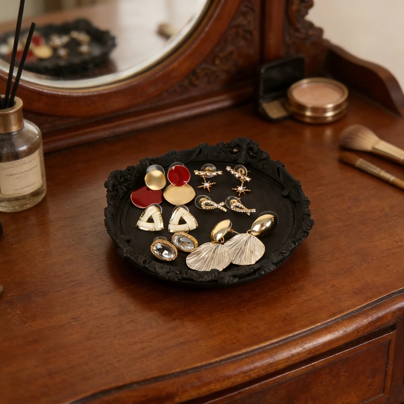 Baroque Gothic Carved Jewelry  - Vintage Home Textiles recensie en prijs