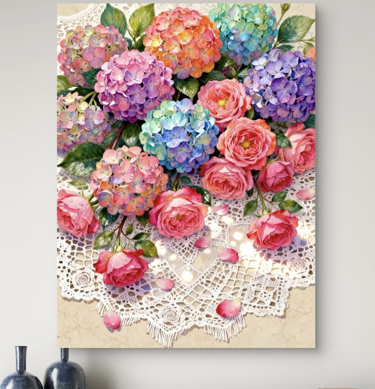 9CT 11ct 14ct Hydrangea Printe - Home Textiles Discount recensie en prijs