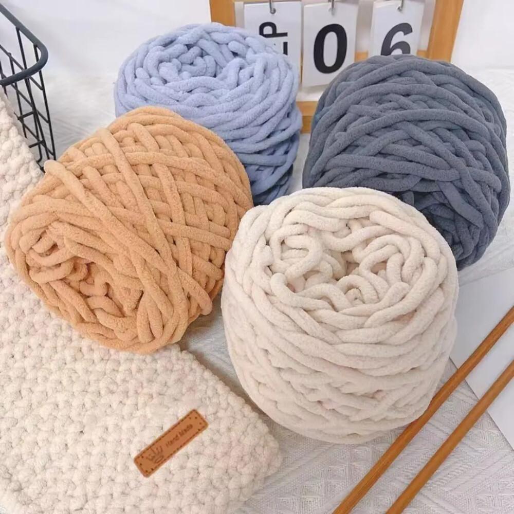 1PCS 100g Chenille Knitting Ya - Wool Blanket Herringbone recensie en prijs