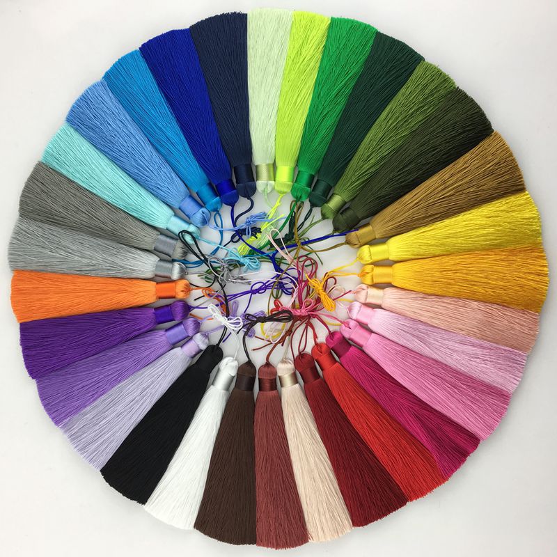 1Pcs 12CM Polyester Silk Beads - Home Ec Textiles recensie en prijs