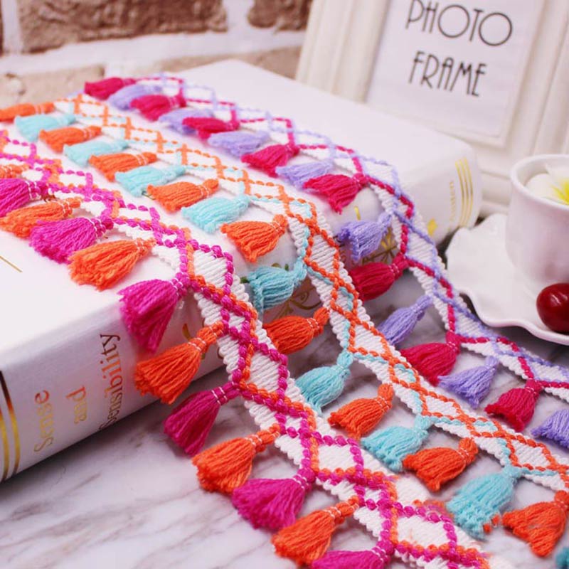 1yard/lot Tassel Fringe trim f - Home Ec Textiles recensie en prijs