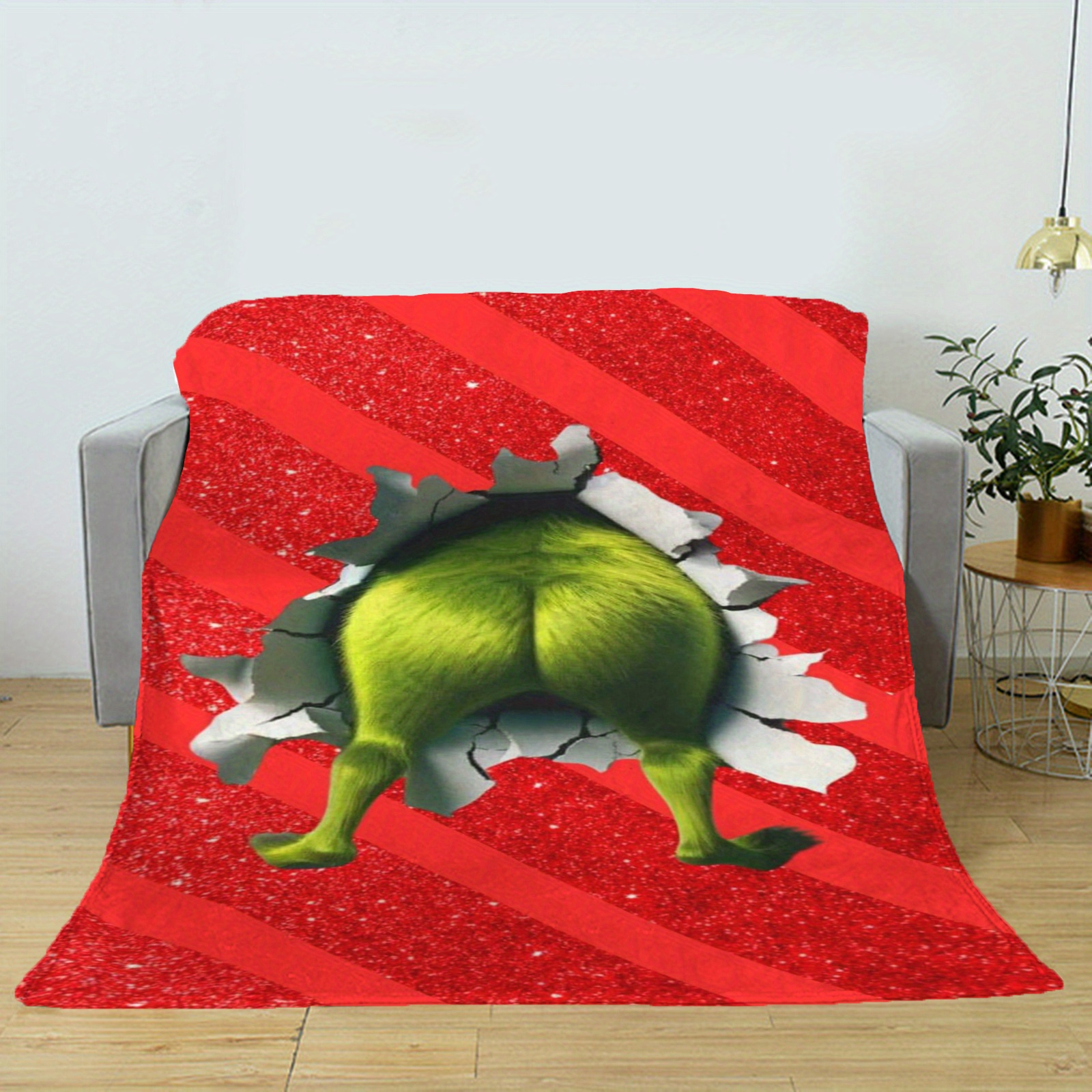 A plush wool blanket featuring - Home Textiles Images recensie en prijs