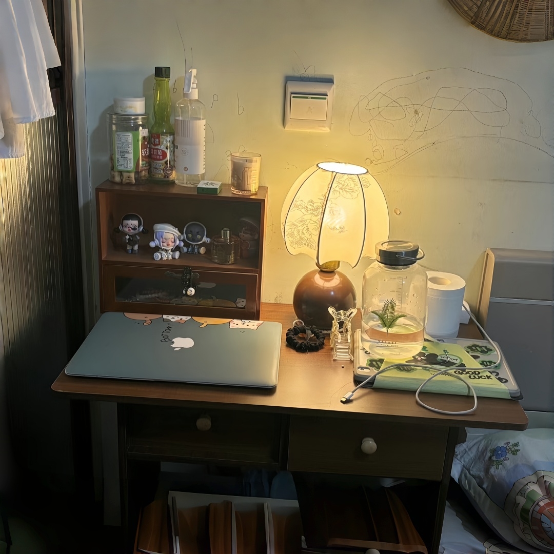 Vintage floral table lamp, med - Vintage Home Textiles recensie en prijs