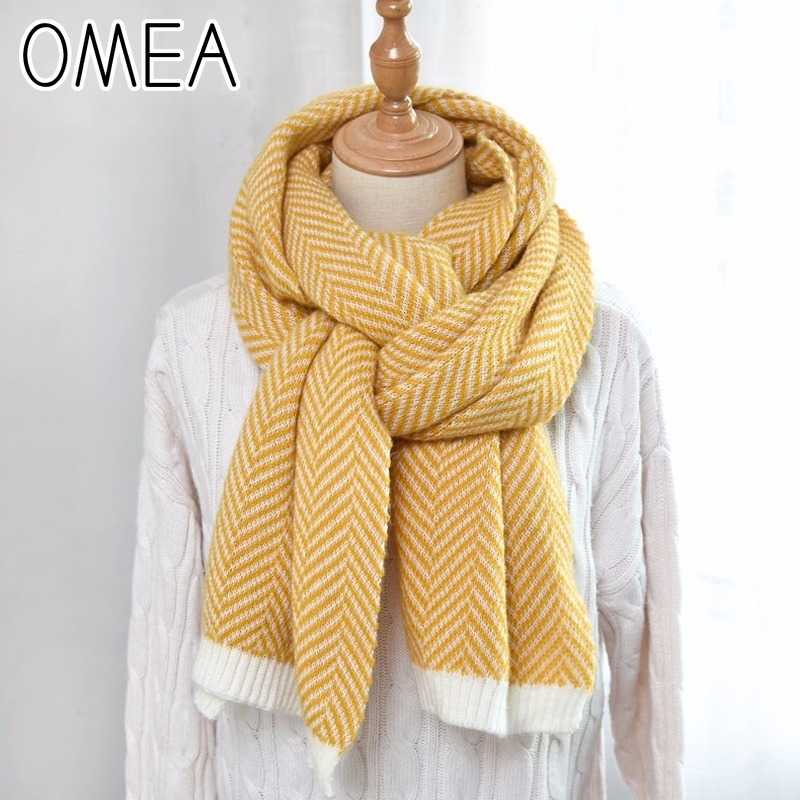 OMEA 2019 Cashmere Scarf Winte - Wool Blanket Herringbone recensie en prijs