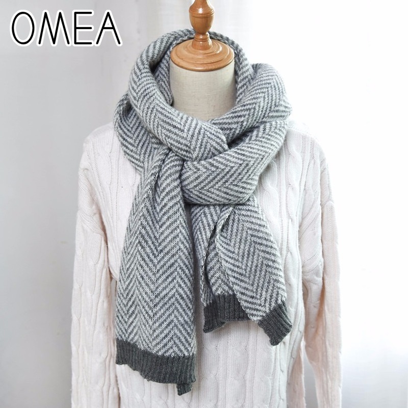 OMEA 2019 Cashmere Scarf Winte - Wool Blanket Herringbone recensie en prijs