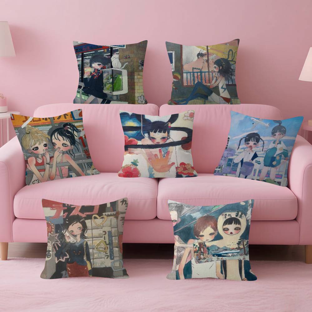 Art Aya Takano Girl  Pillow An - Aya Home Textiles recensie en prijs