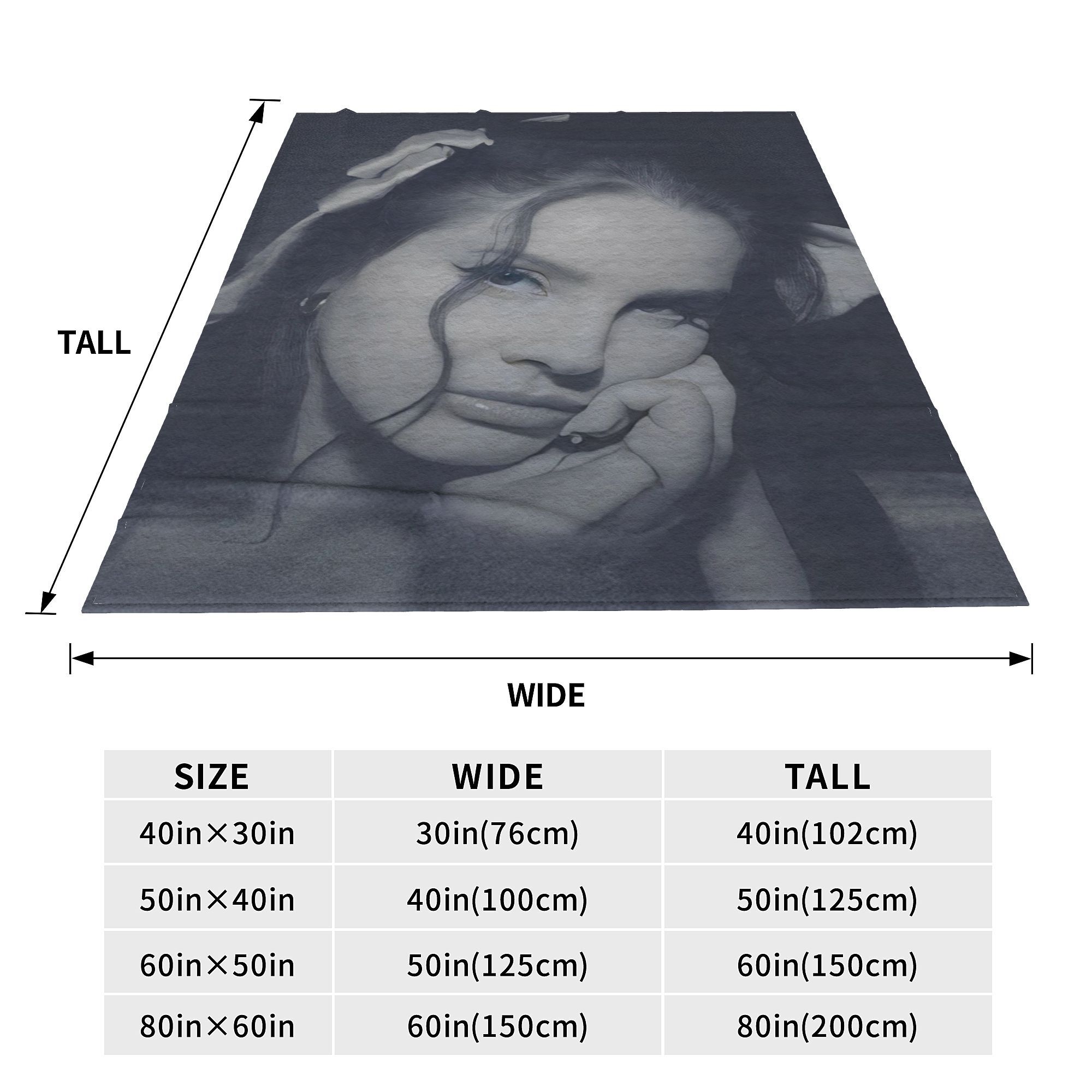 American Singer Lana Del Rey B - Wool Blanket Herringbone recensie en prijs