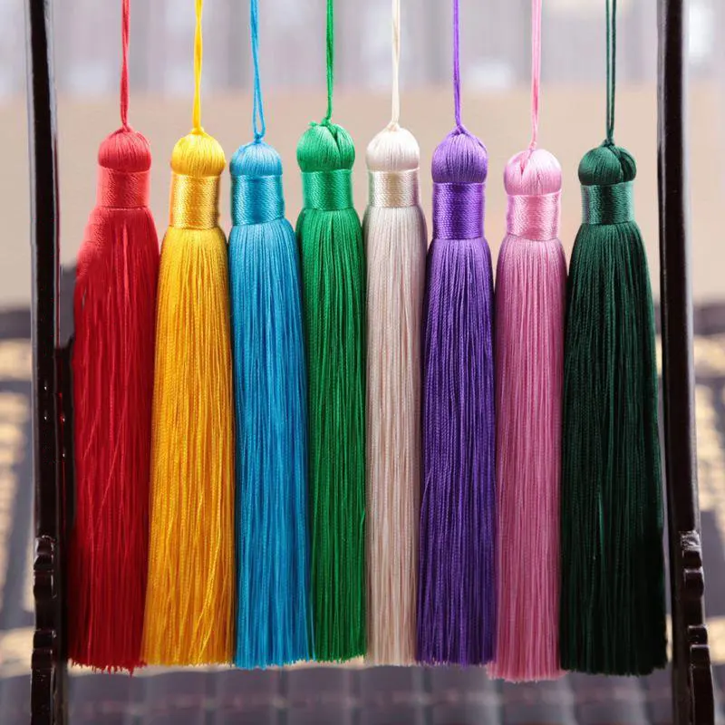 2Pcs 12CM Polyester Tassels wi - Home Ec Textiles recensie en prijs