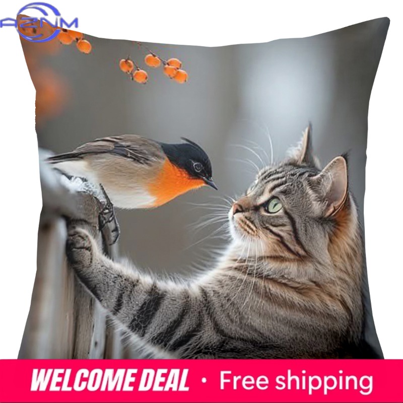 Cute Cat Pillows With Differen - Home Textiles Images recensie en prijs