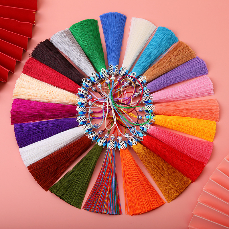 5/10Pcs 8cm Silk Tassel Fringe - Home Ec Textiles recensie en prijs