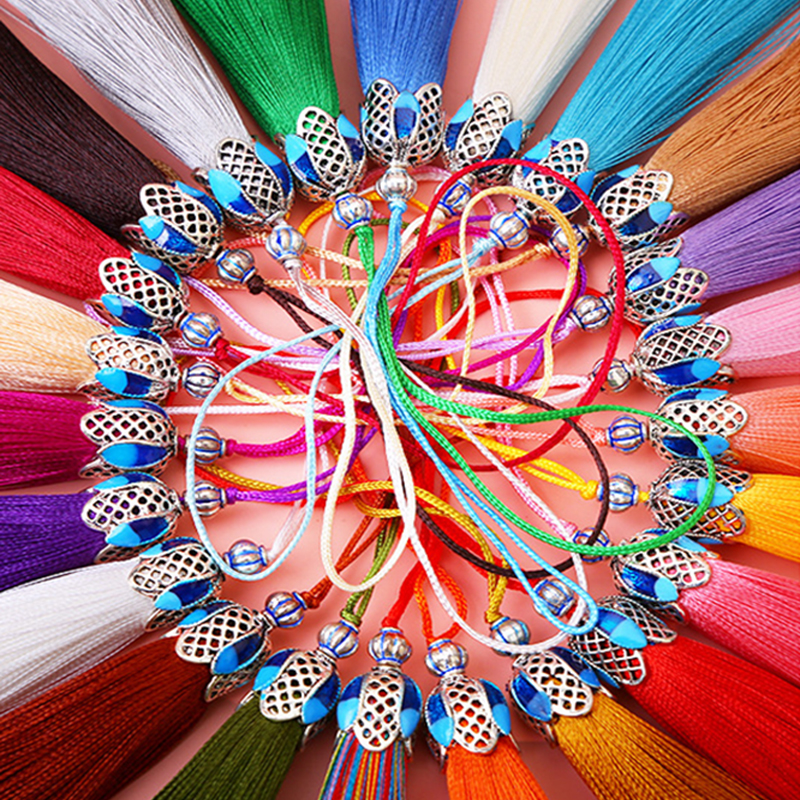 5/10Pcs 8cm Silk Tassel Fringe - Home Ec Textiles recensie en prijs