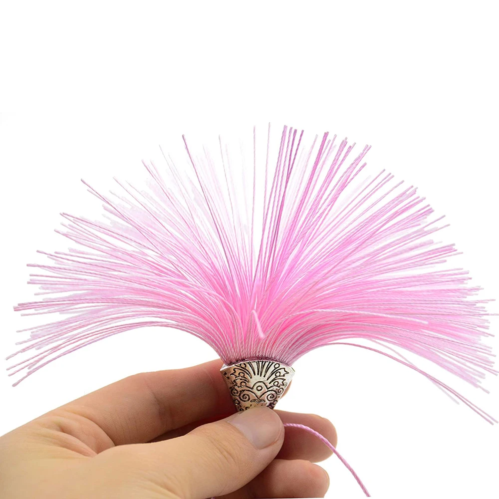 5/10Pcs Silky Handmade Tassels - Home Ec Textiles recensie en prijs
