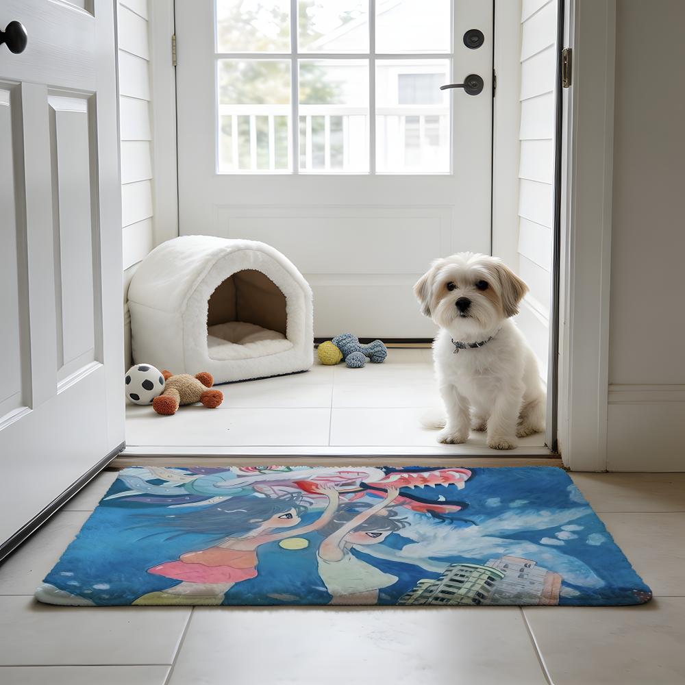 A-Aya Takano Anime Floor Mat F - Aya Home Textiles recensie en prijs