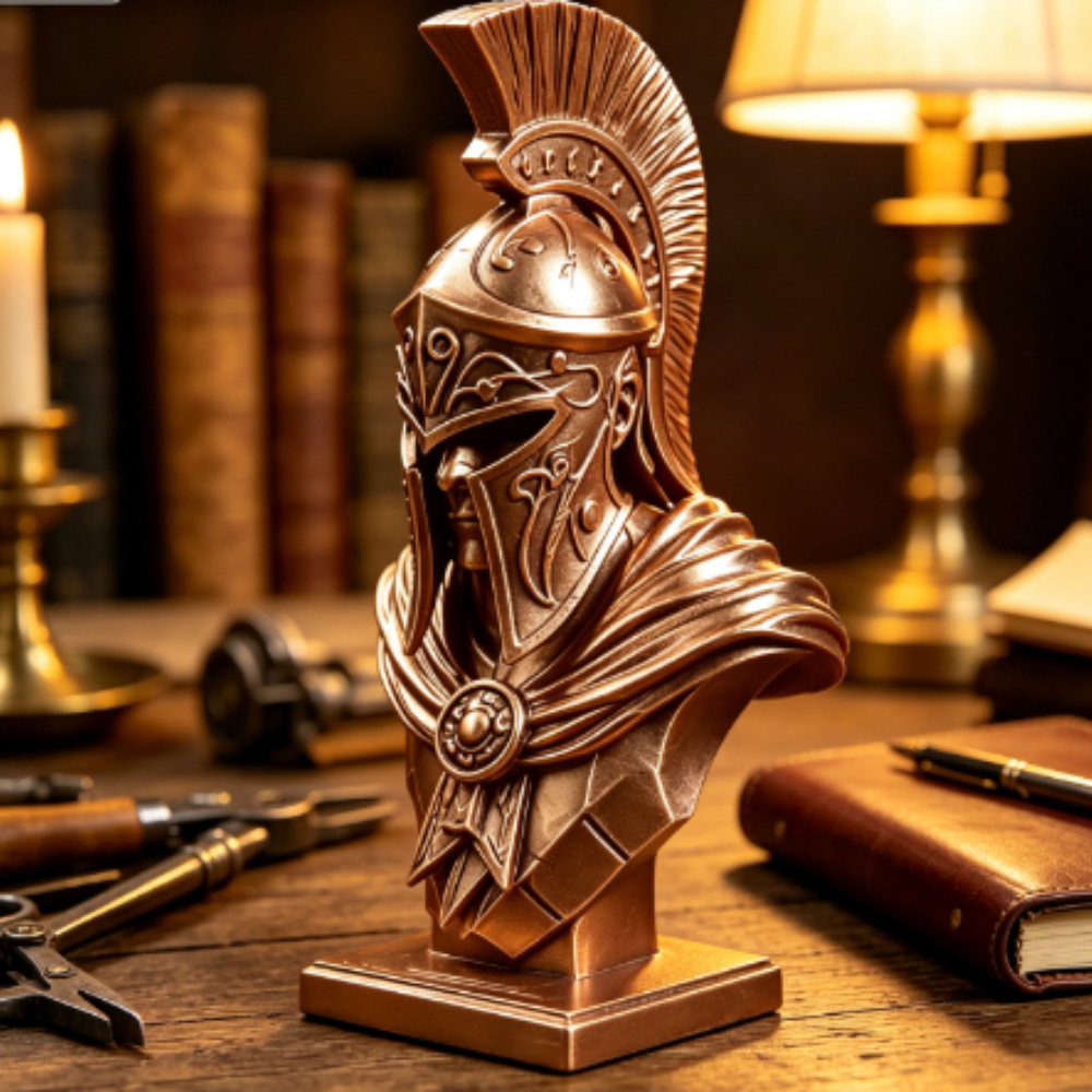 Vintage Spartan Warrior Bust S - Vintage Home Textiles recensie en prijs