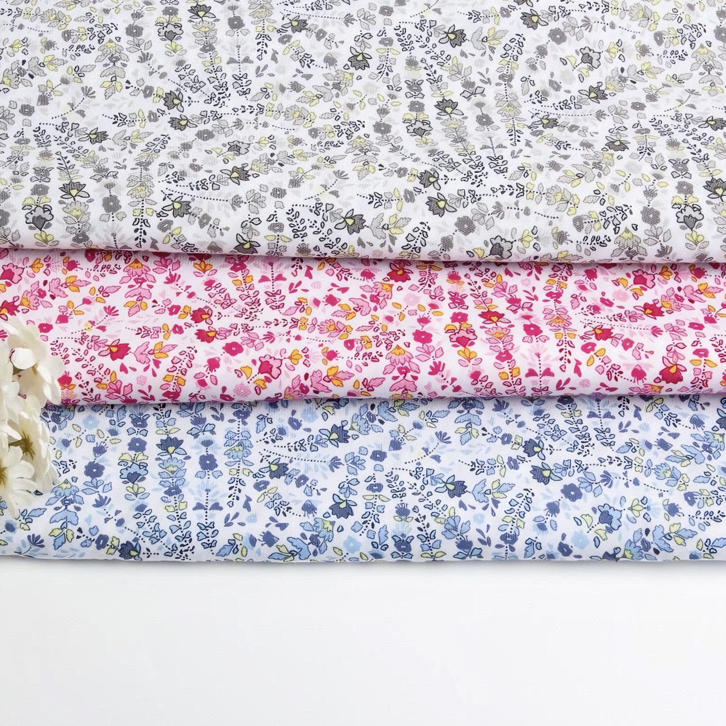 Vintage Floral Printed Fabric  - Vintage Home Textiles recensie en prijs