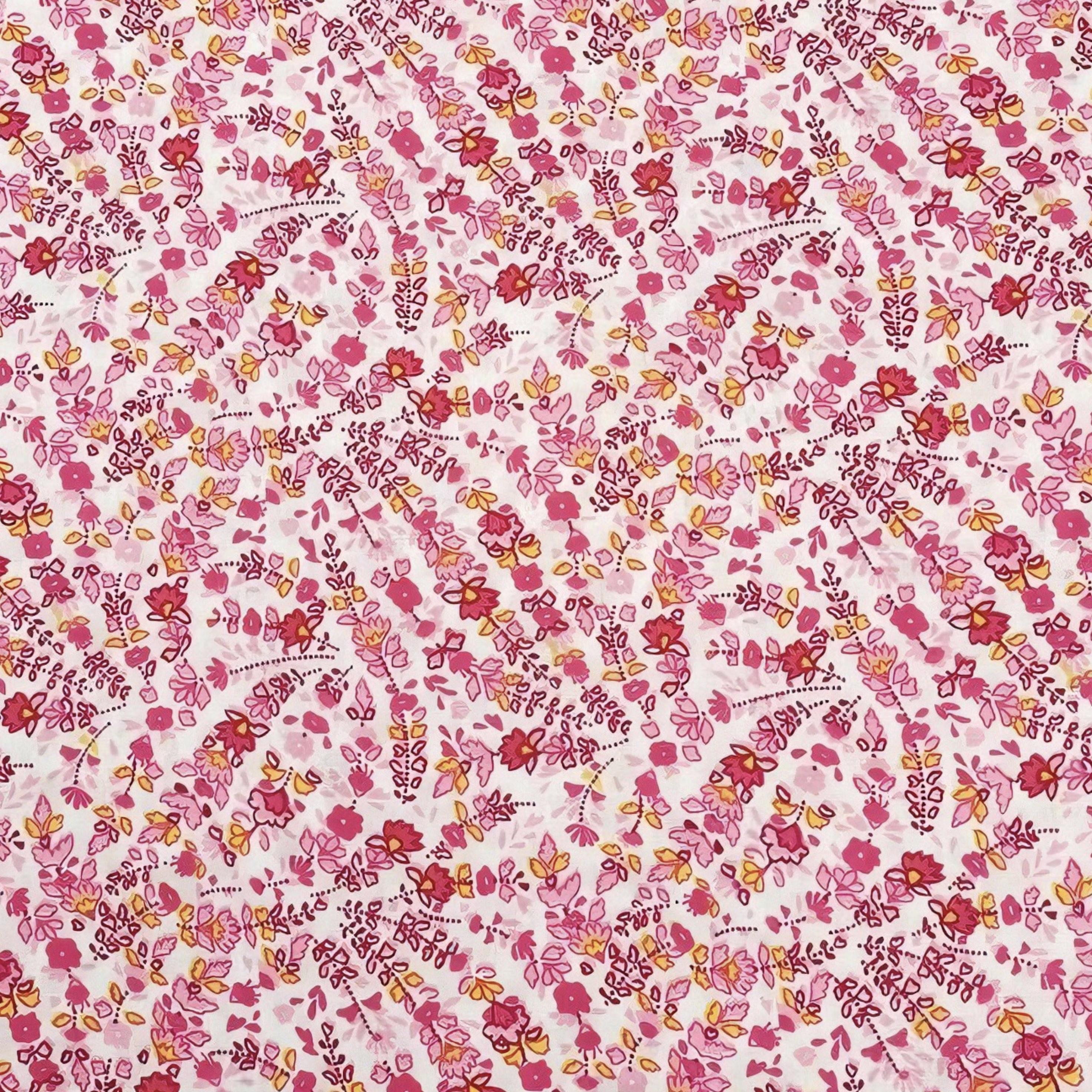 Vintage Floral Printed Fabric  - Vintage Home Textiles recensie en prijs