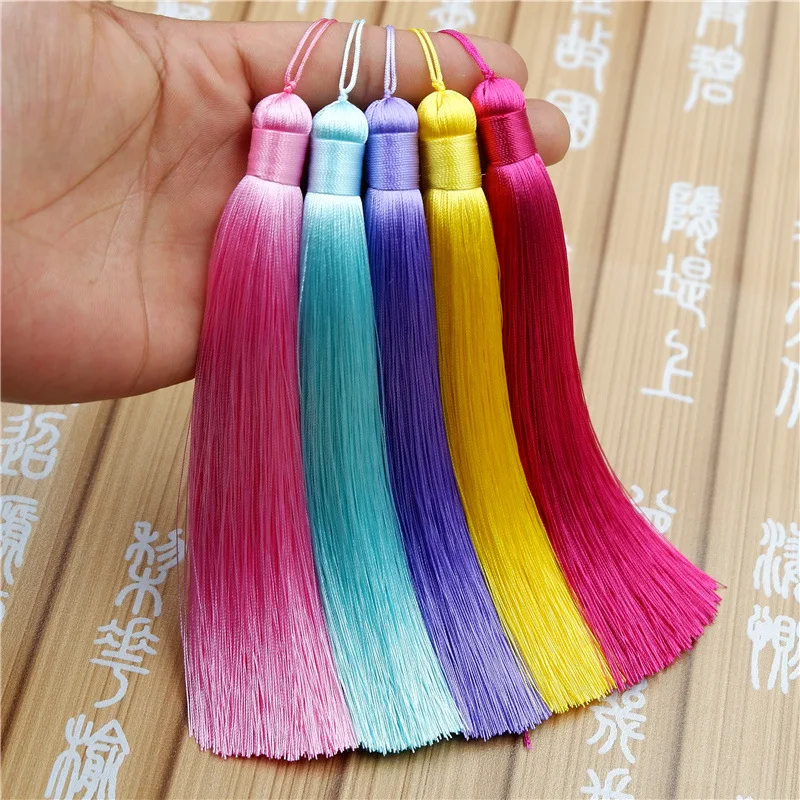 1Pcs 12CM Polyester Tassels wi - Home Ec Textiles recensie en prijs
