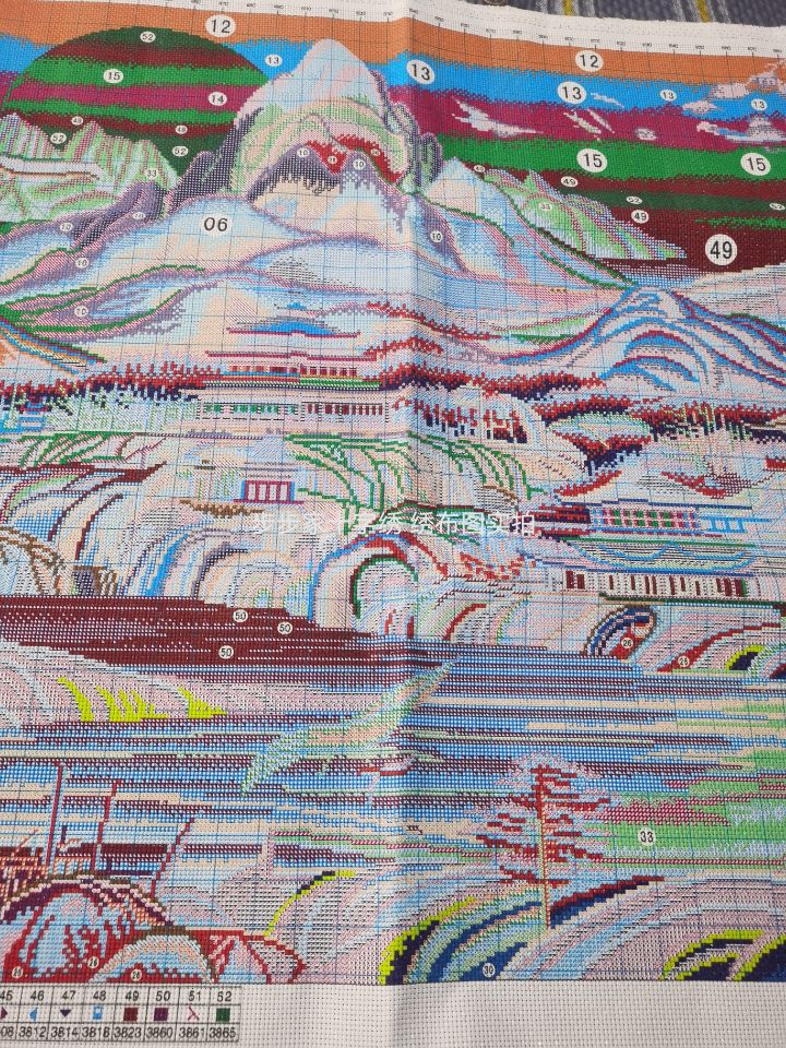 Wonderland 11CT Embroidery DIY - Home Textiles Discount recensie en prijs